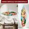 American Art Decor Aloha Hawaii Surfboard Plague Wall Sign - 15" x 59.625"